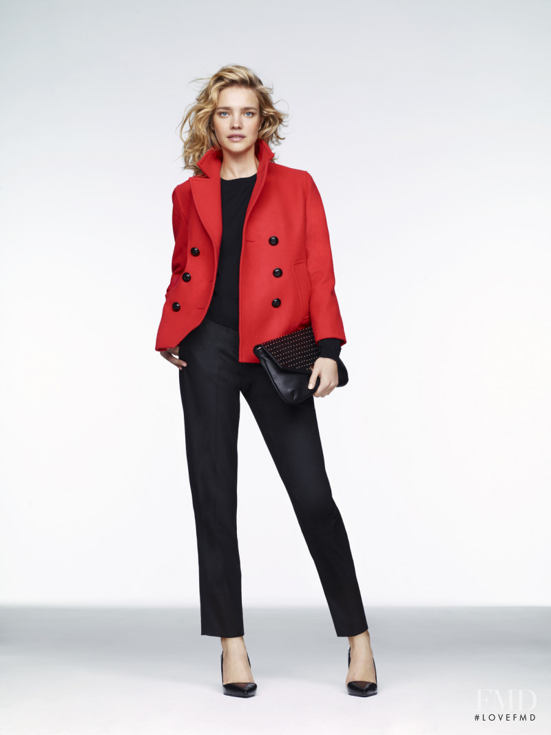 Natalia Vodianova featured in  the Etam Clothing lookbook for Autumn/Winter 2012