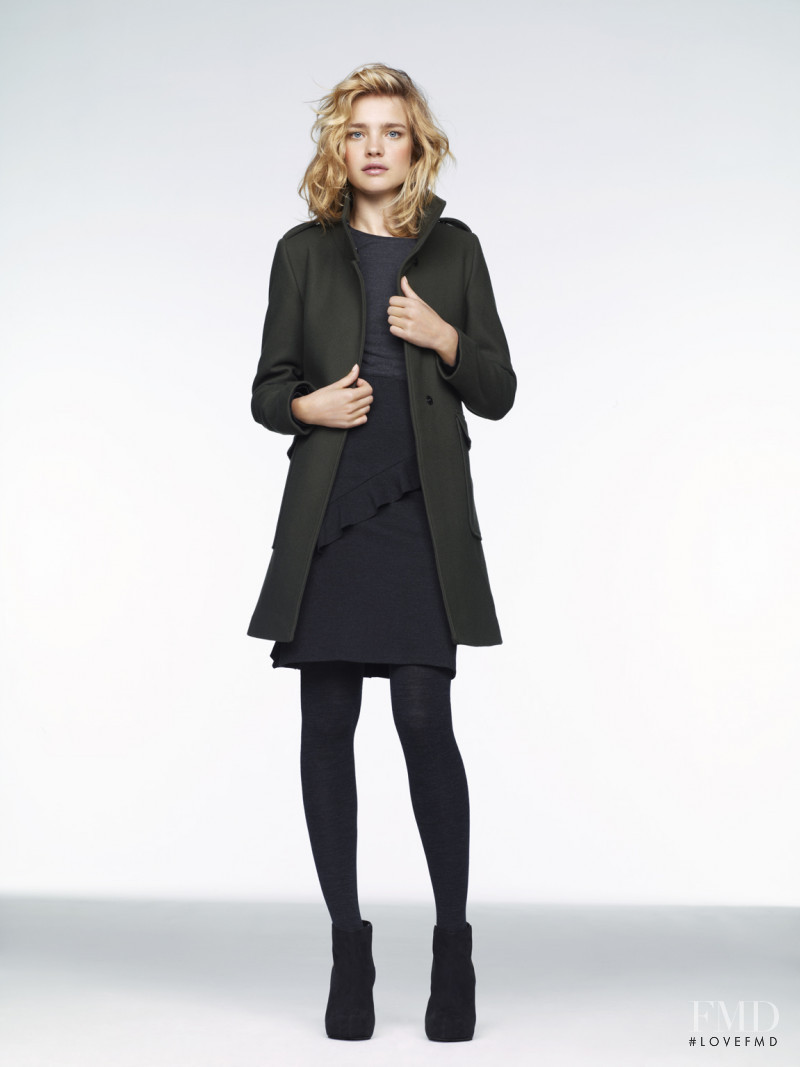 Natalia Vodianova featured in  the Etam Clothing lookbook for Autumn/Winter 2012