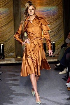 Zac Posen fashion show for Autumn/Winter 2003