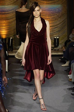 Zac Posen fashion show for Autumn/Winter 2003