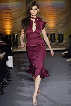 Zac Posen fashion show for Autumn/Winter 2003