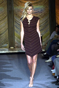 Zac Posen fashion show for Autumn/Winter 2003