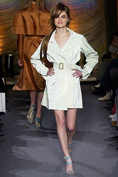 Zac Posen fashion show for Autumn/Winter 2003