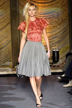 Zac Posen fashion show for Autumn/Winter 2003