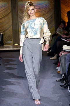 Zac Posen fashion show for Autumn/Winter 2003