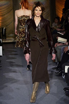 Zac Posen fashion show for Autumn/Winter 2003