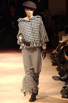 Yohji Yamamoto fashion show for Autumn/Winter 2003