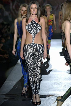 Roberto Cavalli fashion show for Autumn/Winter 2003