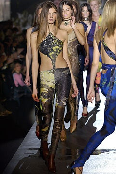 Roberto Cavalli fashion show for Autumn/Winter 2003