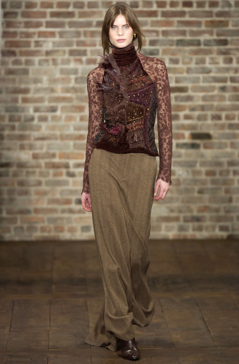 Ralph Lauren Collection fashion show for Autumn/Winter 2003