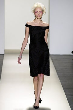 Oscar de la Renta fashion show for Autumn/Winter 2003