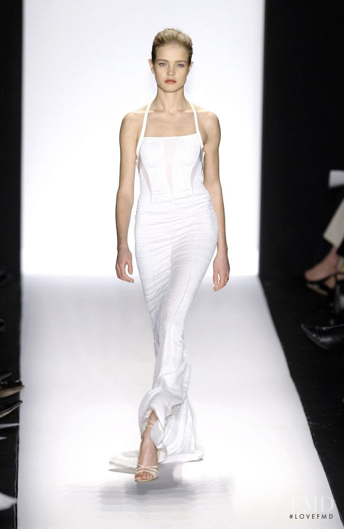 Natalia Vodianova featured in  the Narciso Rodriguez fashion show for Autumn/Winter 2003