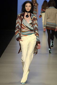Missoni fashion show for Autumn/Winter 2003