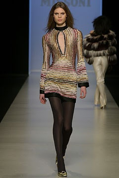 Missoni fashion show for Autumn/Winter 2003