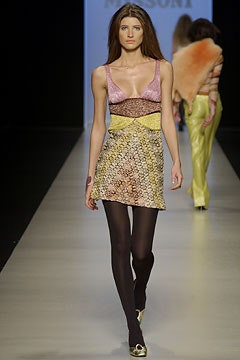 Missoni fashion show for Autumn/Winter 2003