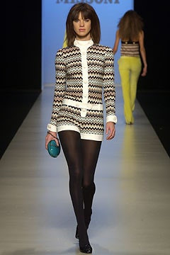 Missoni fashion show for Autumn/Winter 2003