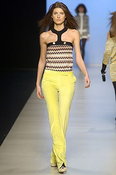 Missoni fashion show for Autumn/Winter 2003