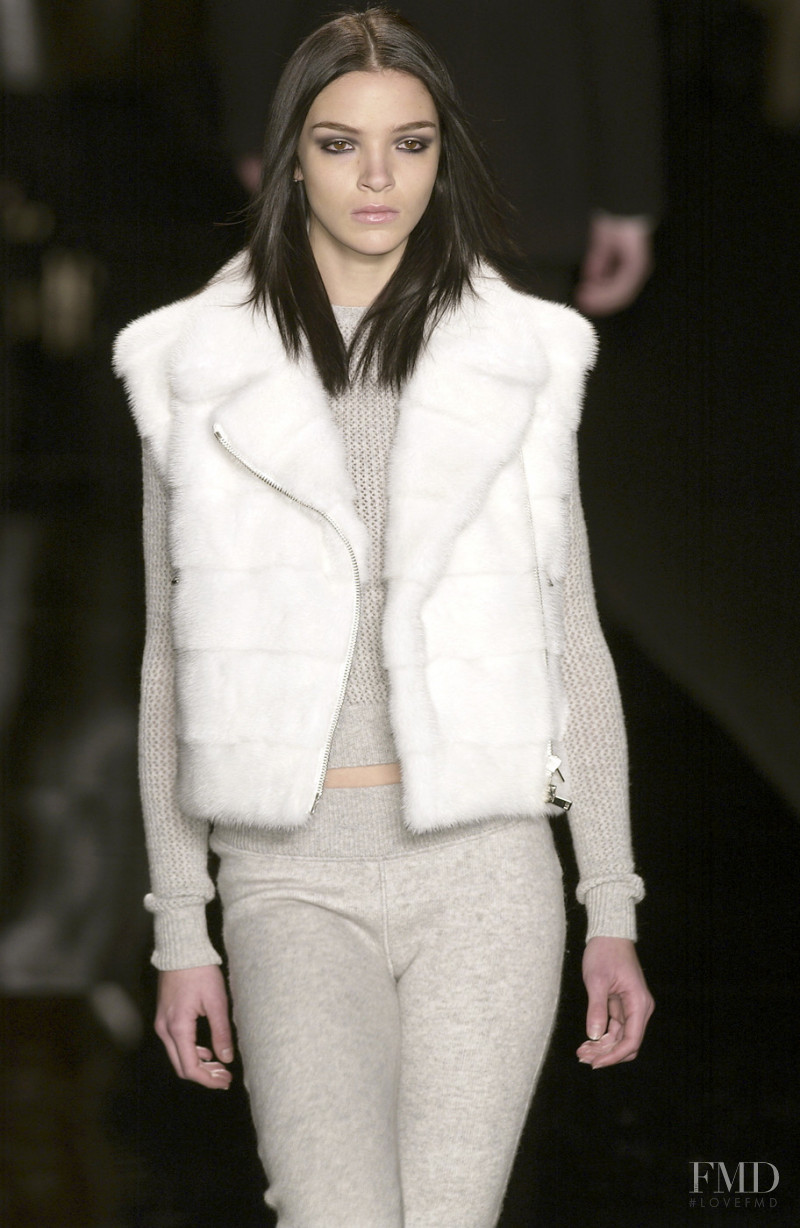 Mariacarla Boscono featured in  the Michael Kors Collection fashion show for Autumn/Winter 2003
