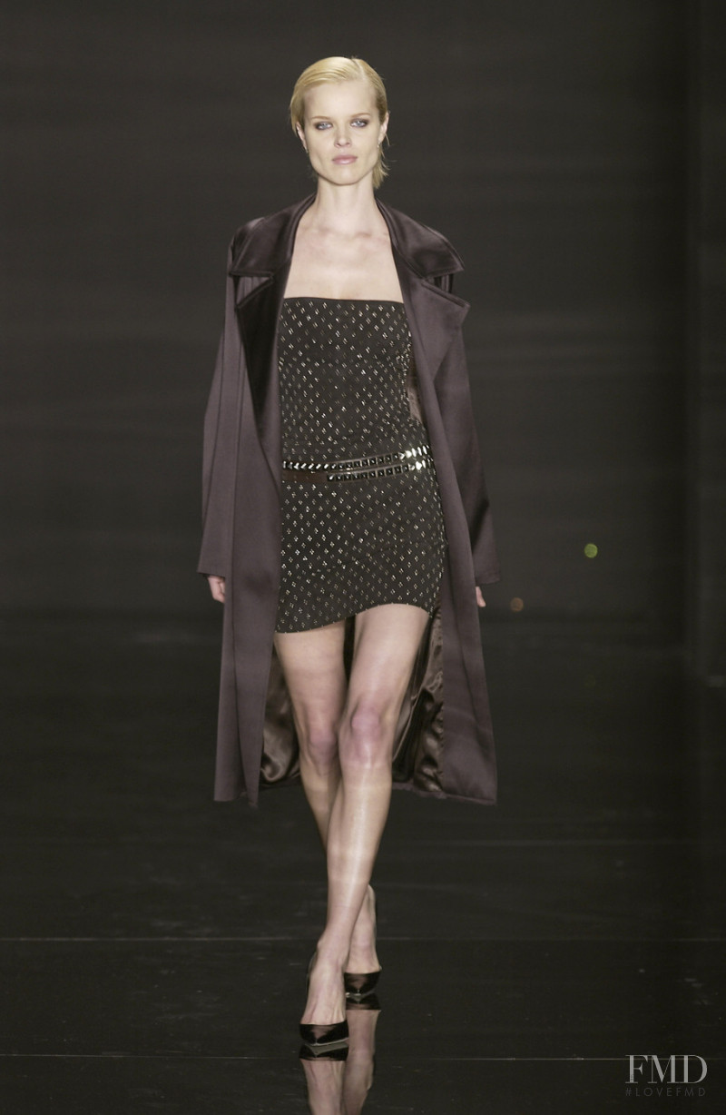 Eva Herzigova featured in  the Michael Kors Collection fashion show for Autumn/Winter 2003