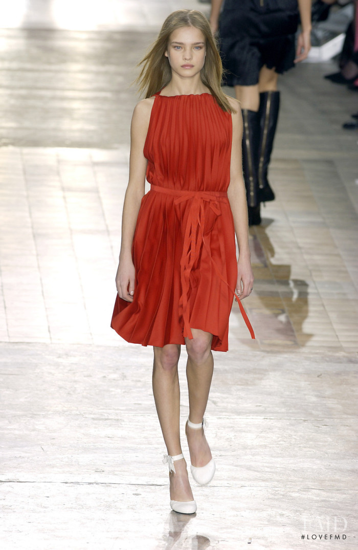 Natalia Vodianova featured in  the Lanvin fashion show for Autumn/Winter 2003
