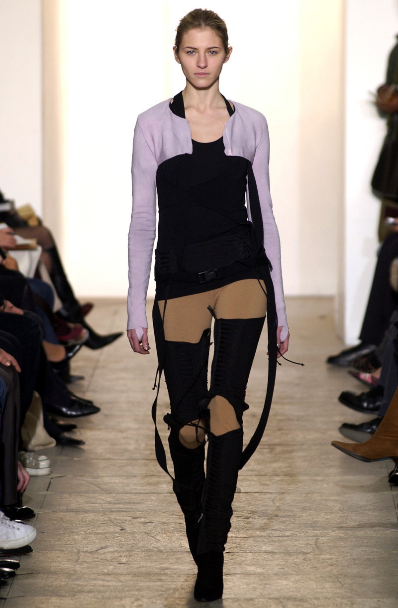 Helmut Lang fashion show for Autumn/Winter 2003