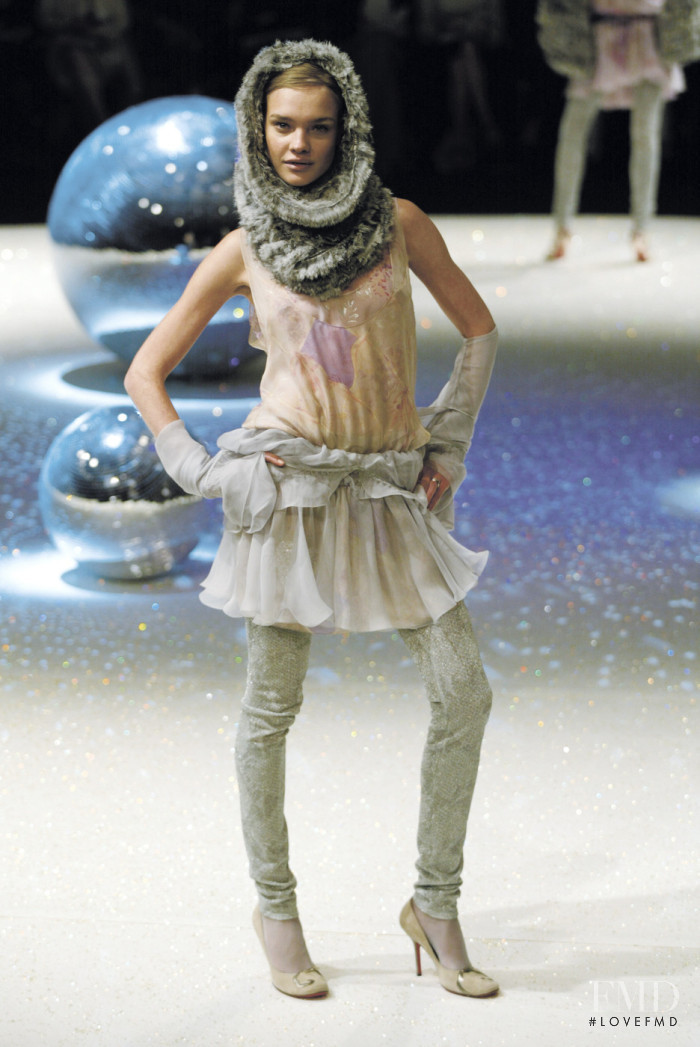 Natalia Vodianova featured in  the Emanuel Ungaro fashion show for Autumn/Winter 2003