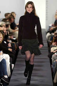 Diane Von Furstenberg fashion show for Autumn/Winter 2003