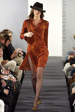 Diane Von Furstenberg fashion show for Autumn/Winter 2003