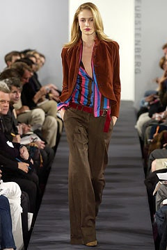 Diane Von Furstenberg fashion show for Autumn/Winter 2003