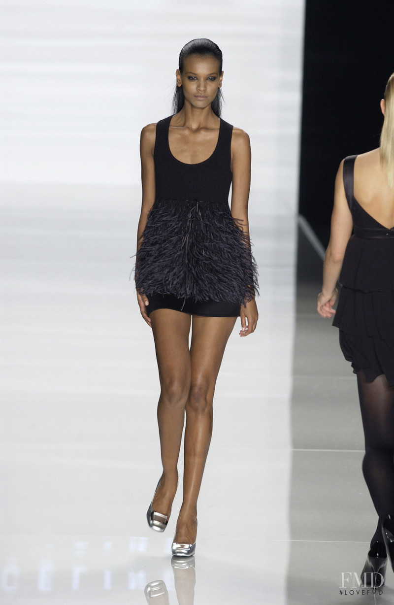 Liya Kebede featured in  the Celine fashion show for Autumn/Winter 2003