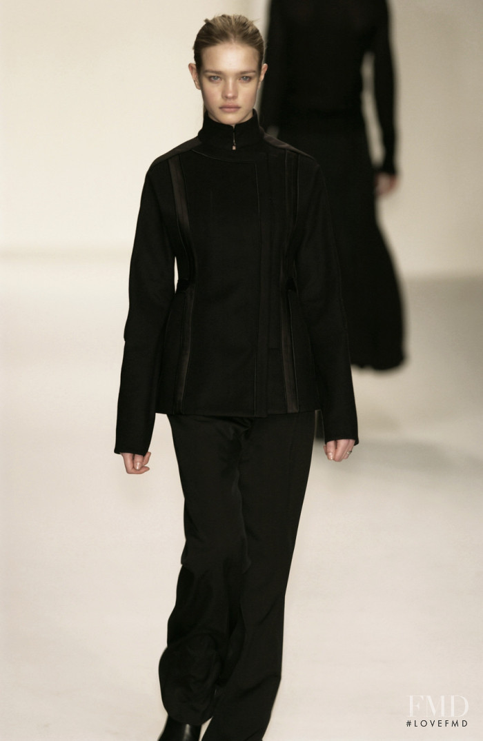 Natalia Vodianova featured in  the Calvin Klein 205W39NYC fashion show for Autumn/Winter 2002