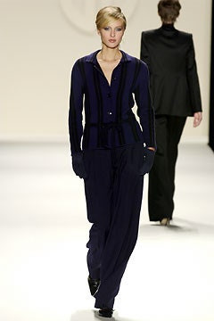 Bill Blass fashion show for Autumn/Winter 2003