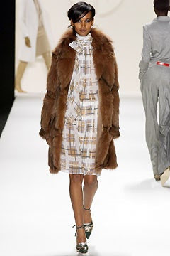 Bill Blass fashion show for Autumn/Winter 2003