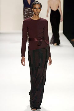 Bill Blass fashion show for Autumn/Winter 2003