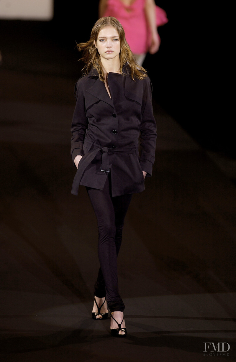 Natalia Vodianova featured in  the Alessandro Dell\'Acqua fashion show for Autumn/Winter 2003