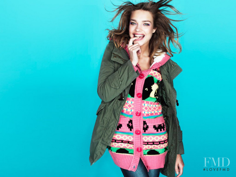 Natalia Vodianova featured in  the Etam Clothing advertisement for Autumn/Winter 2011