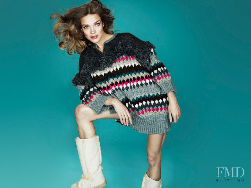 Natalia Vodianova featured in  the Etam Clothing advertisement for Autumn/Winter 2011