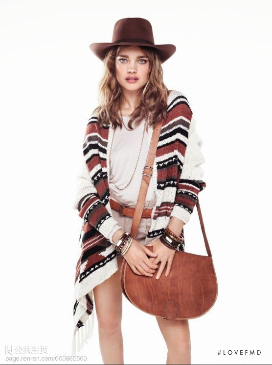 Natalia Vodianova featured in  the Etam Clothing lookbook for Spring/Summer 2012