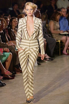 Zac Posen fashion show for Spring/Summer 2003