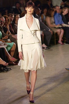 Zac Posen fashion show for Spring/Summer 2003