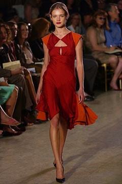 Zac Posen fashion show for Spring/Summer 2003