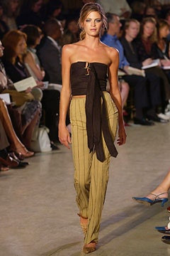 Zac Posen fashion show for Spring/Summer 2003