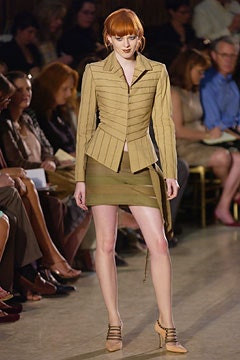 Zac Posen fashion show for Spring/Summer 2003