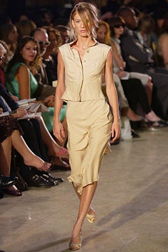 Zac Posen fashion show for Spring/Summer 2003