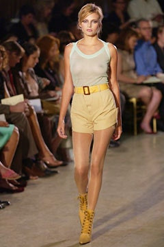 Zac Posen fashion show for Spring/Summer 2003