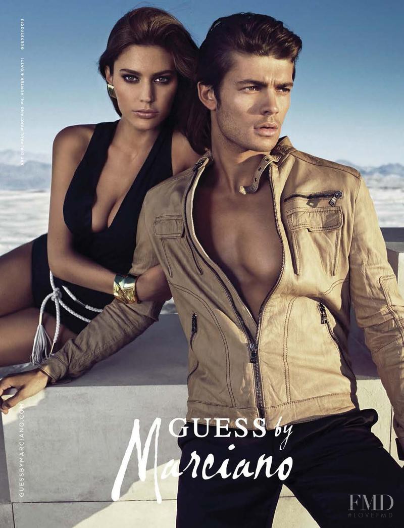 Leticia Zuloaga featured in  the Guess by Marciano advertisement for Spring/Summer 2013