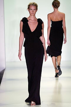 Vera Wang fashion show for Spring/Summer 2003