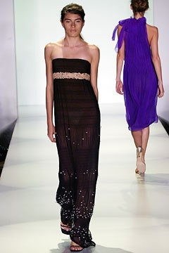 Vera Wang fashion show for Spring/Summer 2003