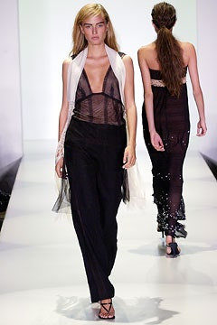 Vera Wang fashion show for Spring/Summer 2003