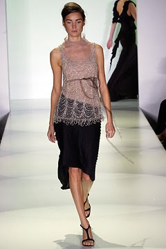Vera Wang fashion show for Spring/Summer 2003